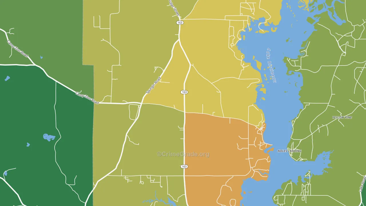 71023, LA Map of Drug-Related Crime Rates