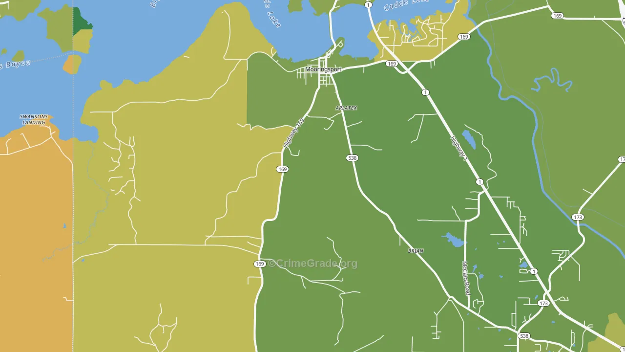71060, LA Map of Drug-Related Crime Rates