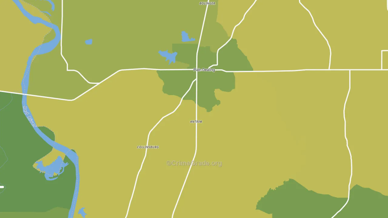 71064, LA Map of Drug-Related Crime Rates
