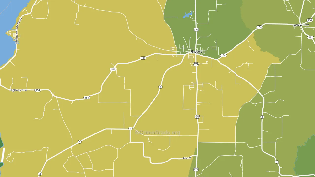 71068, LA Map of Drug-Related Crime Rates