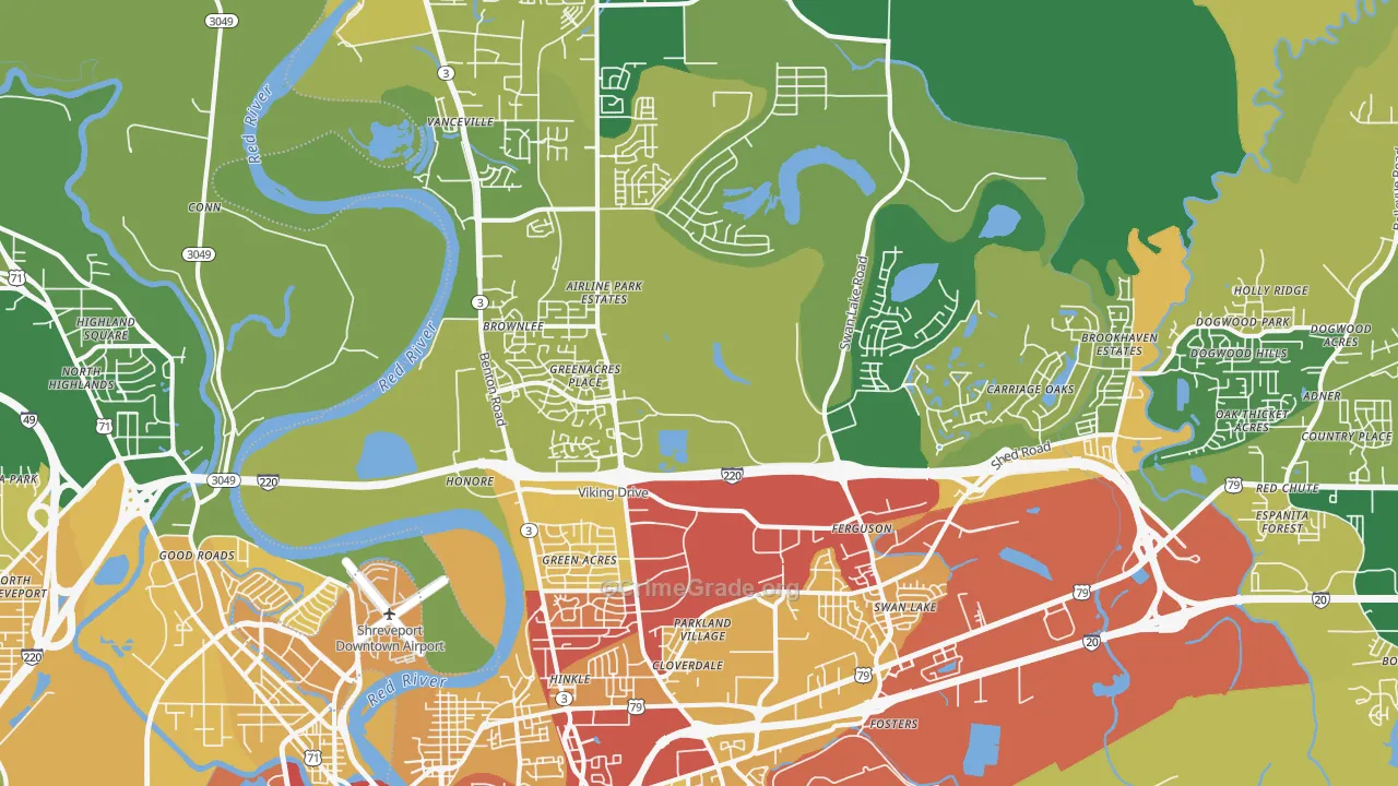 71111, LA Map of Drug-Related Crime Rates
