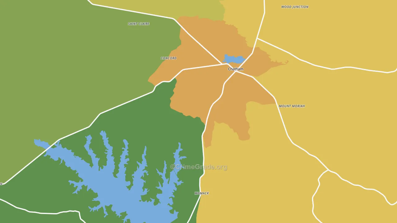 71226, LA Map of Drug-Related Crime Rates