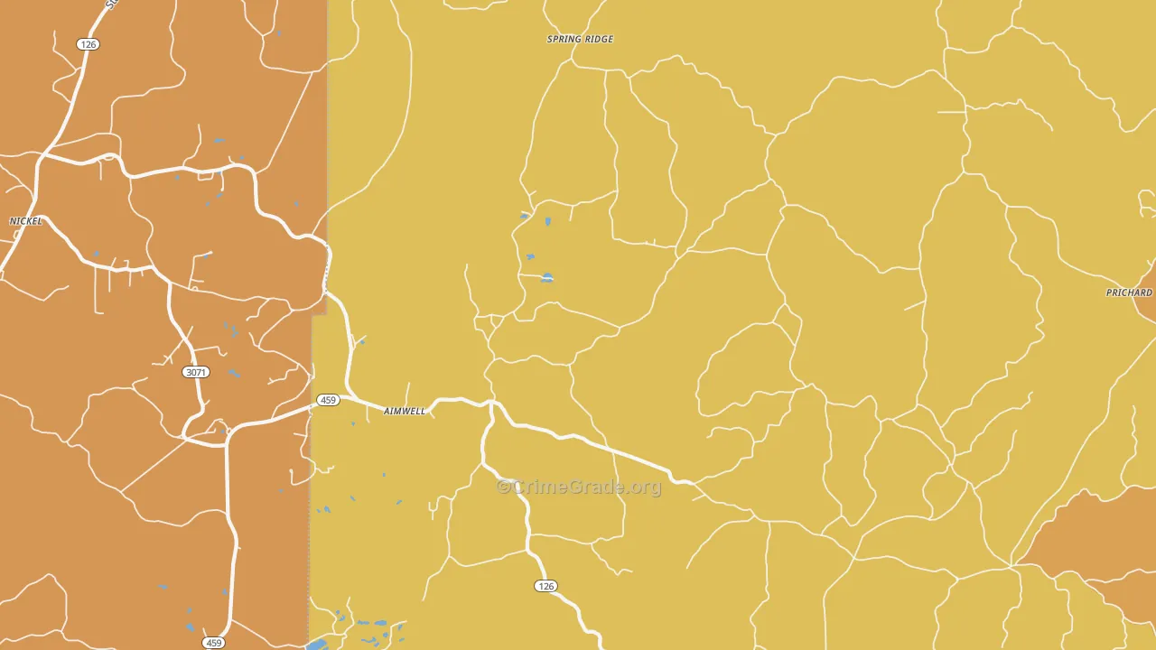 71401, LA Map of Drug-Related Crime Rates