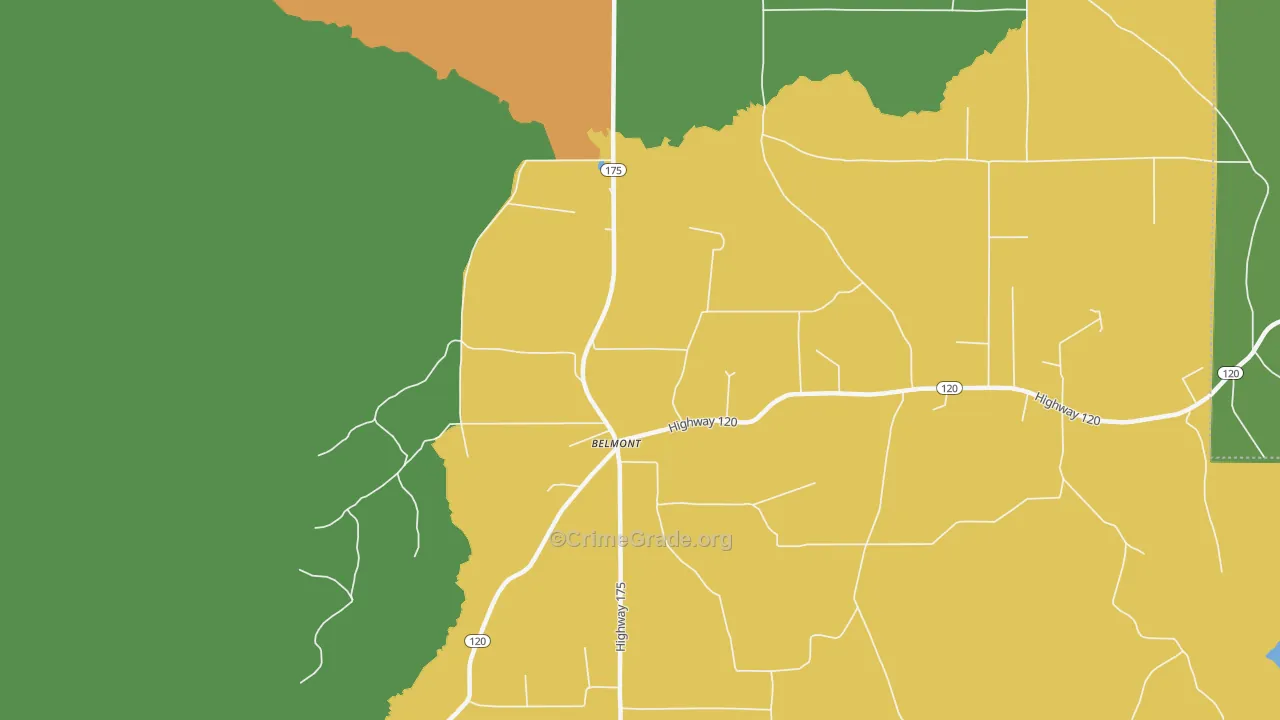 71406, LA Map of Drug-Related Crime Rates
