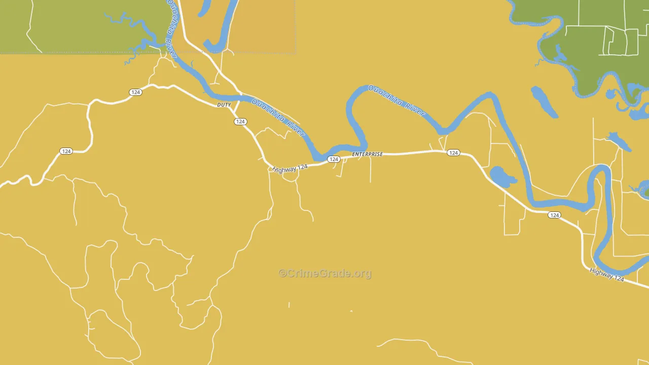 71425, LA Map of Drug-Related Crime Rates