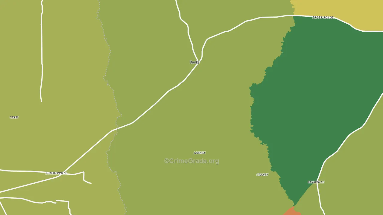 71631, AR Map of Drug-Related Crime Rates
