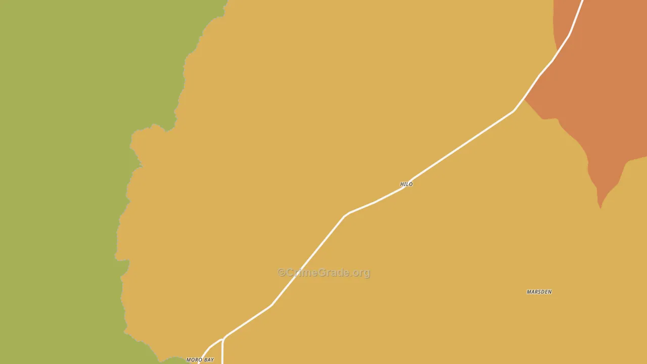71651, AR Map of Drug-Related Crime Rates