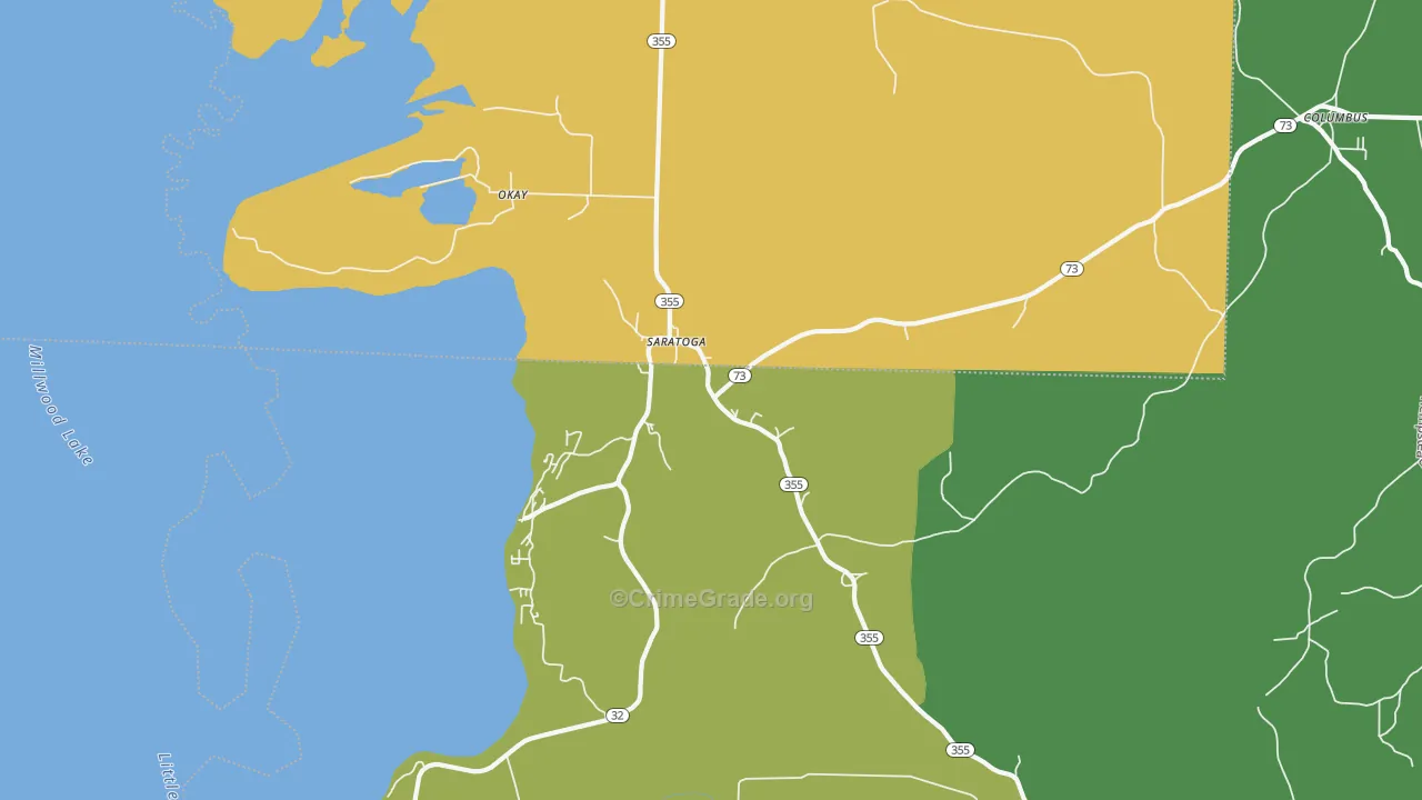 71859, AR Map of Drug-Related Crime Rates