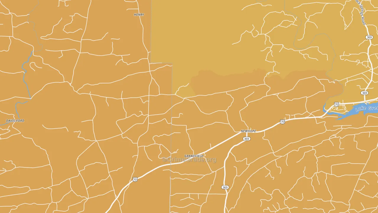 71959, AR Map of Drug-Related Crime Rates