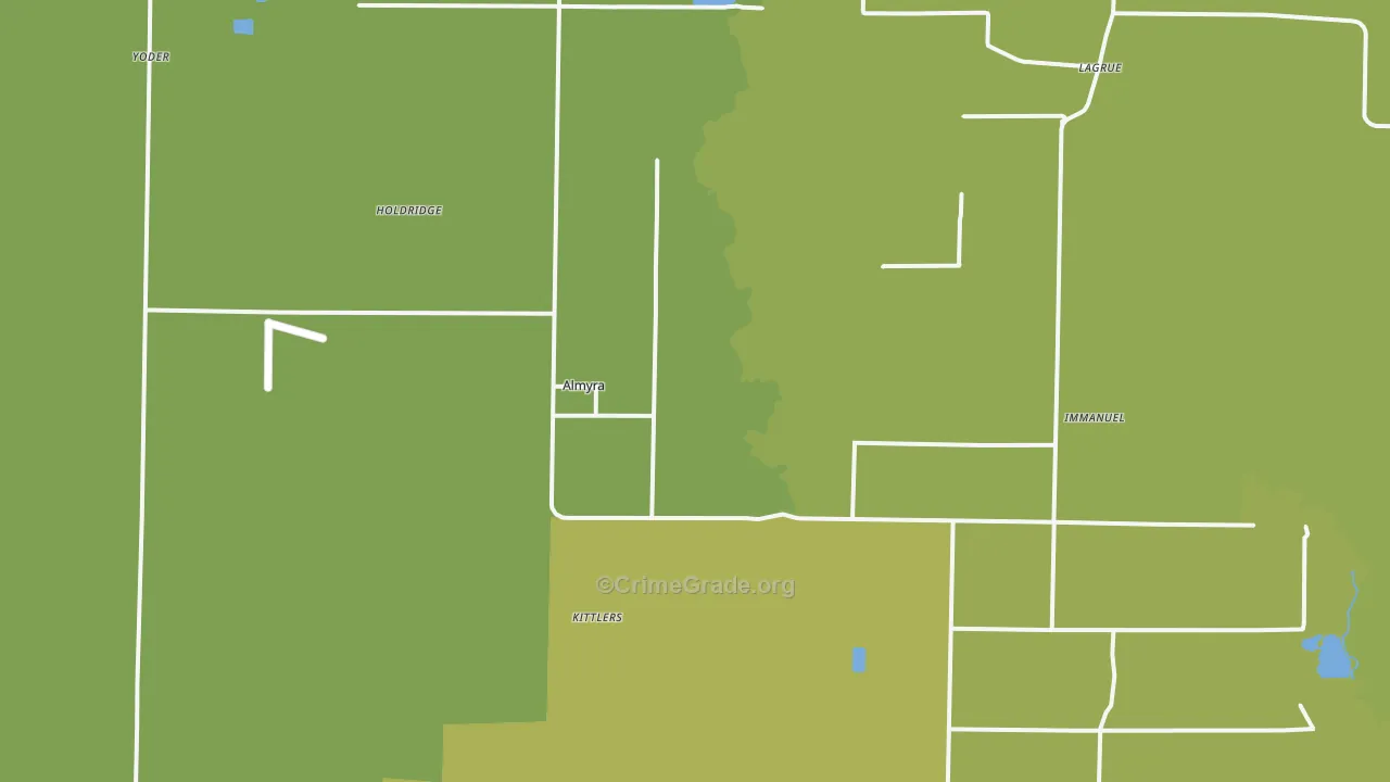 72003, AR Map of Drug-Related Crime Rates