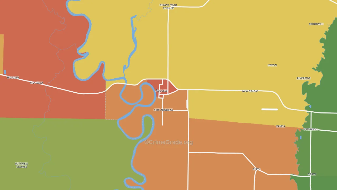 72006, AR Map of Drug-Related Crime Rates