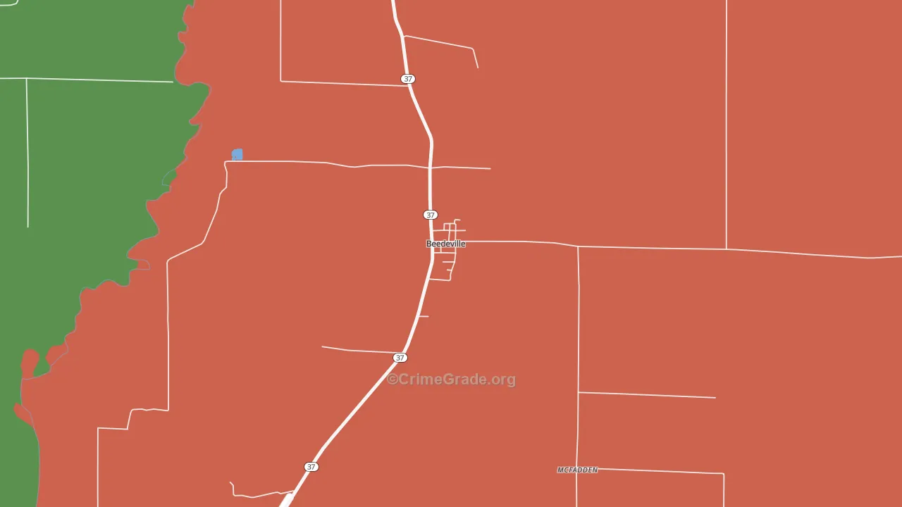 72014, AR Map of Drug-Related Crime Rates