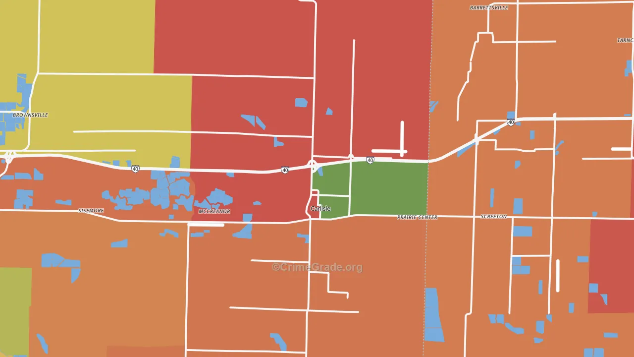 72024, AR Map of Drug-Related Crime Rates