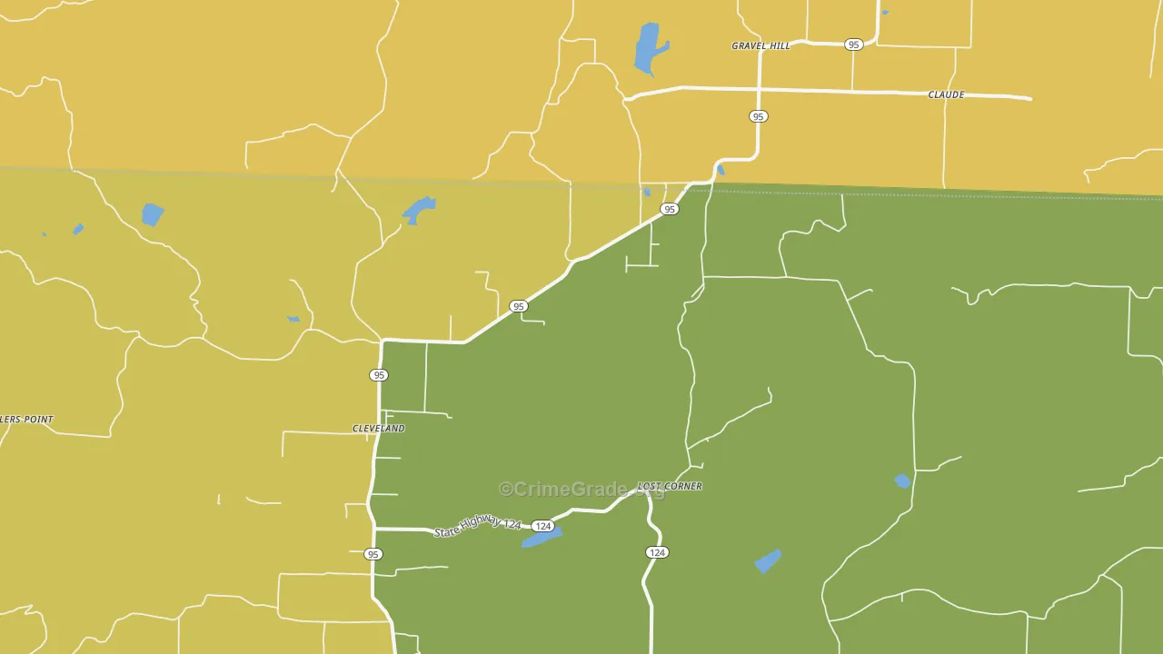 72030, AR Map of Drug-Related Crime Rates