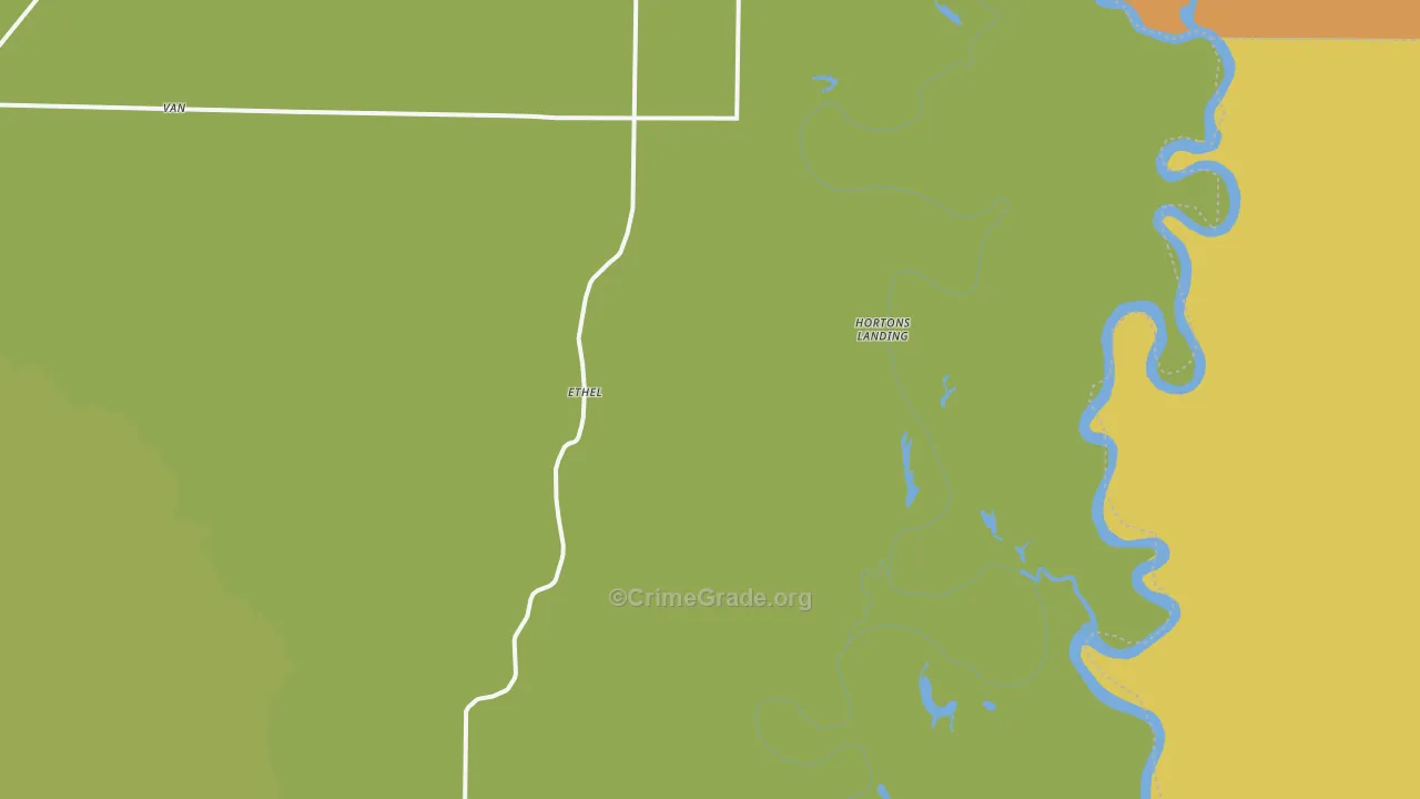 72048, AR Map of Drug-Related Crime Rates