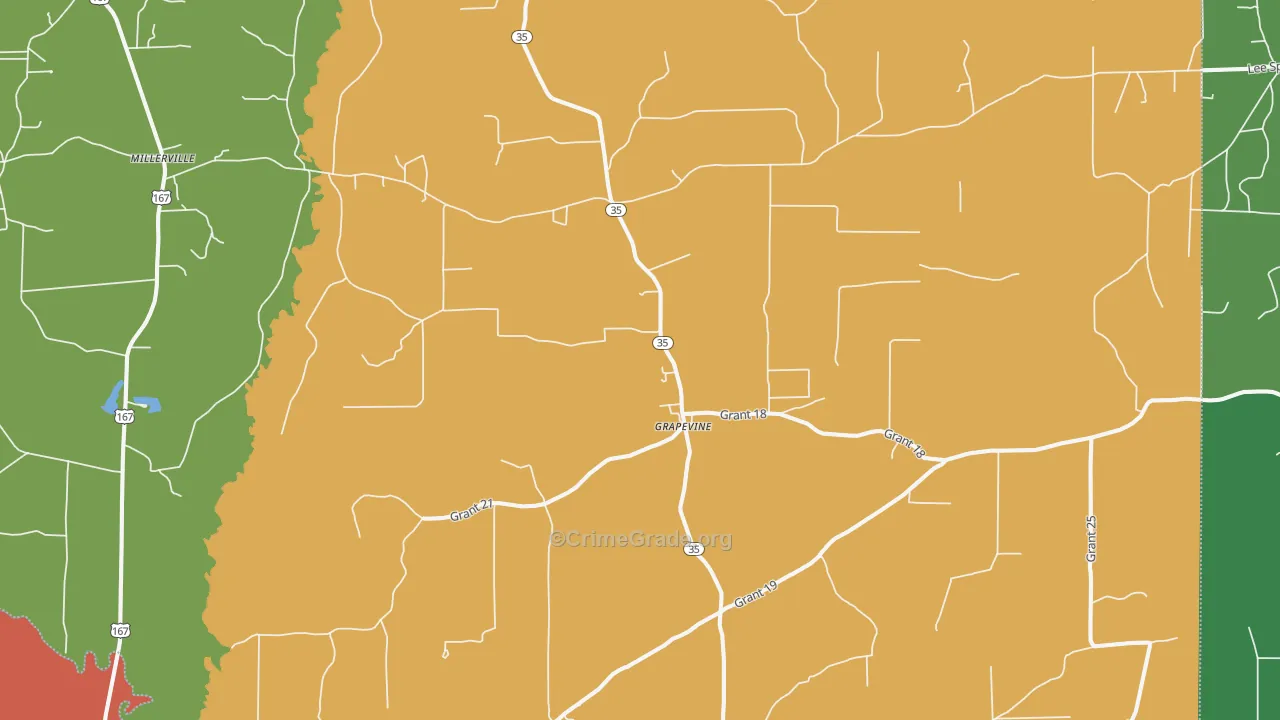 72057, AR Map of Drug-Related Crime Rates