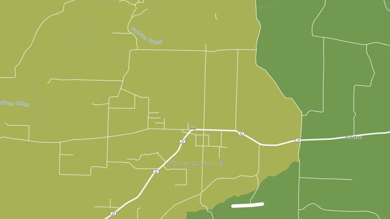 72061, AR Map of Drug-Related Crime Rates