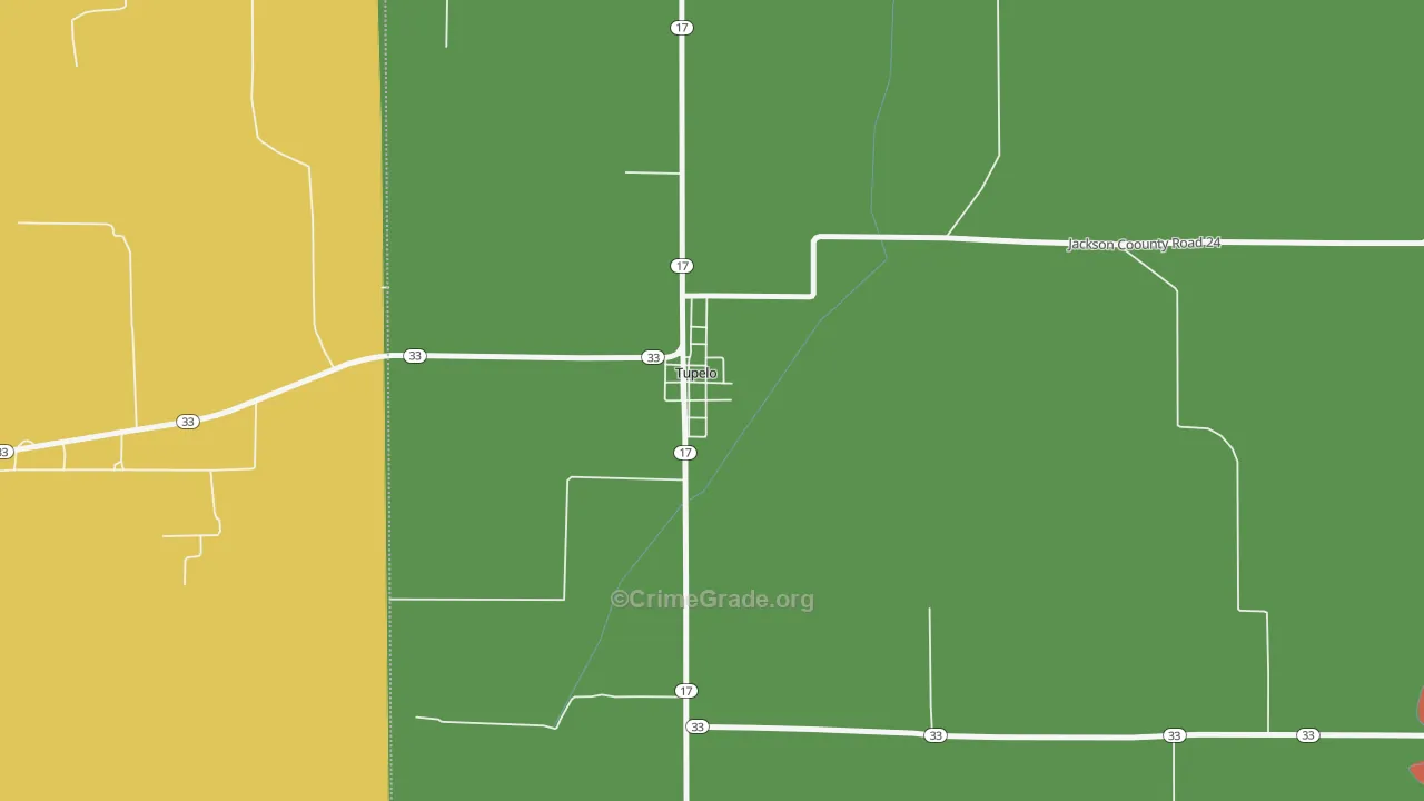 72169, AR Map of Drug-Related Crime Rates