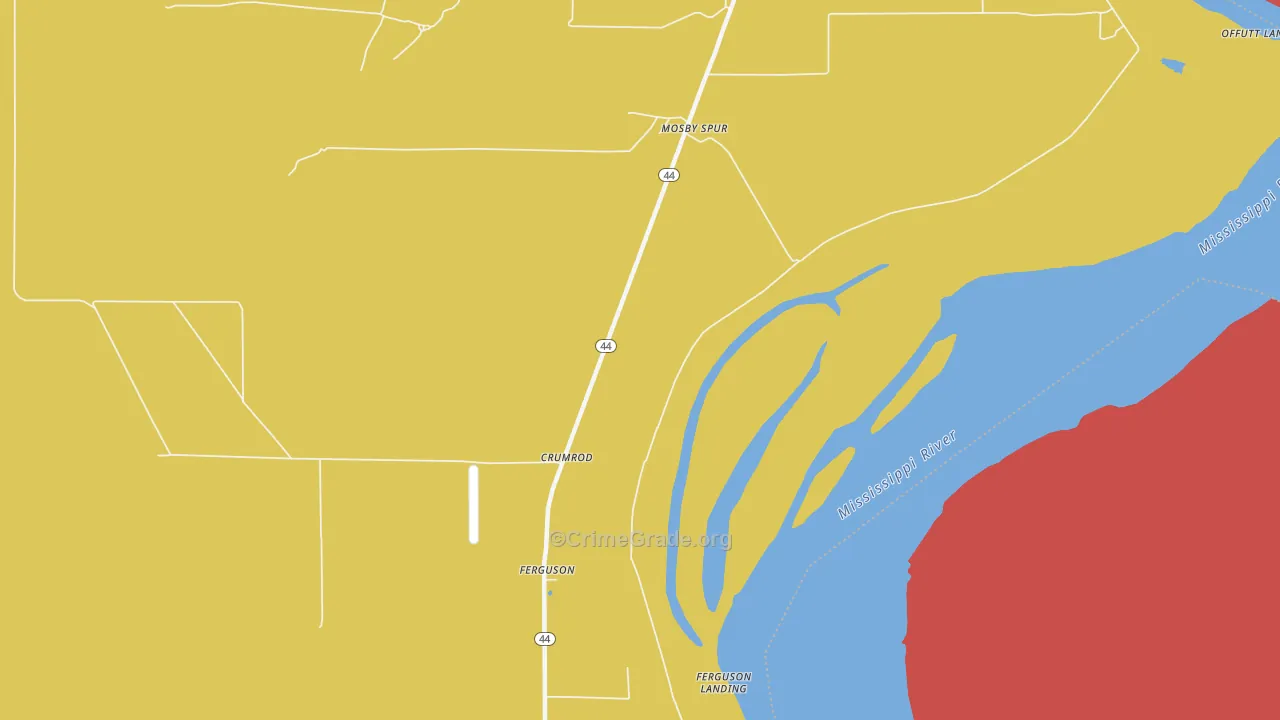 72328, AR Map of Drug-Related Crime Rates