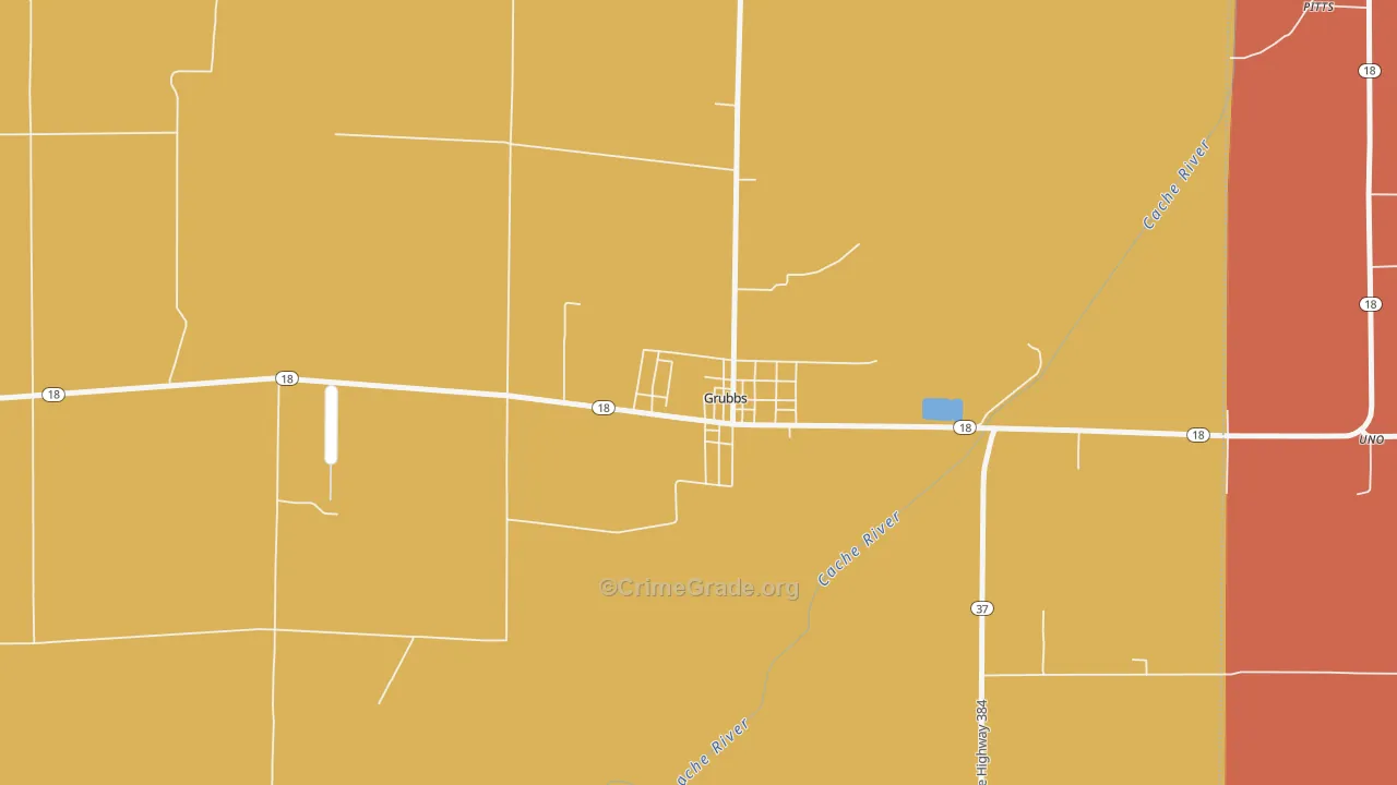 72431, AR Map of Drug-Related Crime Rates