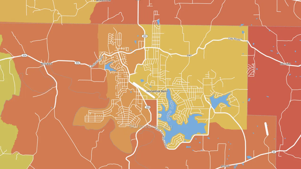 72512, AR Map of Drug-Related Crime Rates