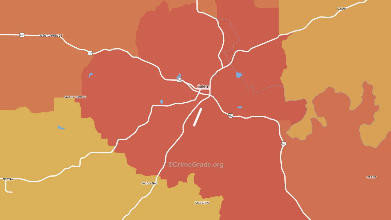 72576, AR Map of Drug-Related Crime Rates