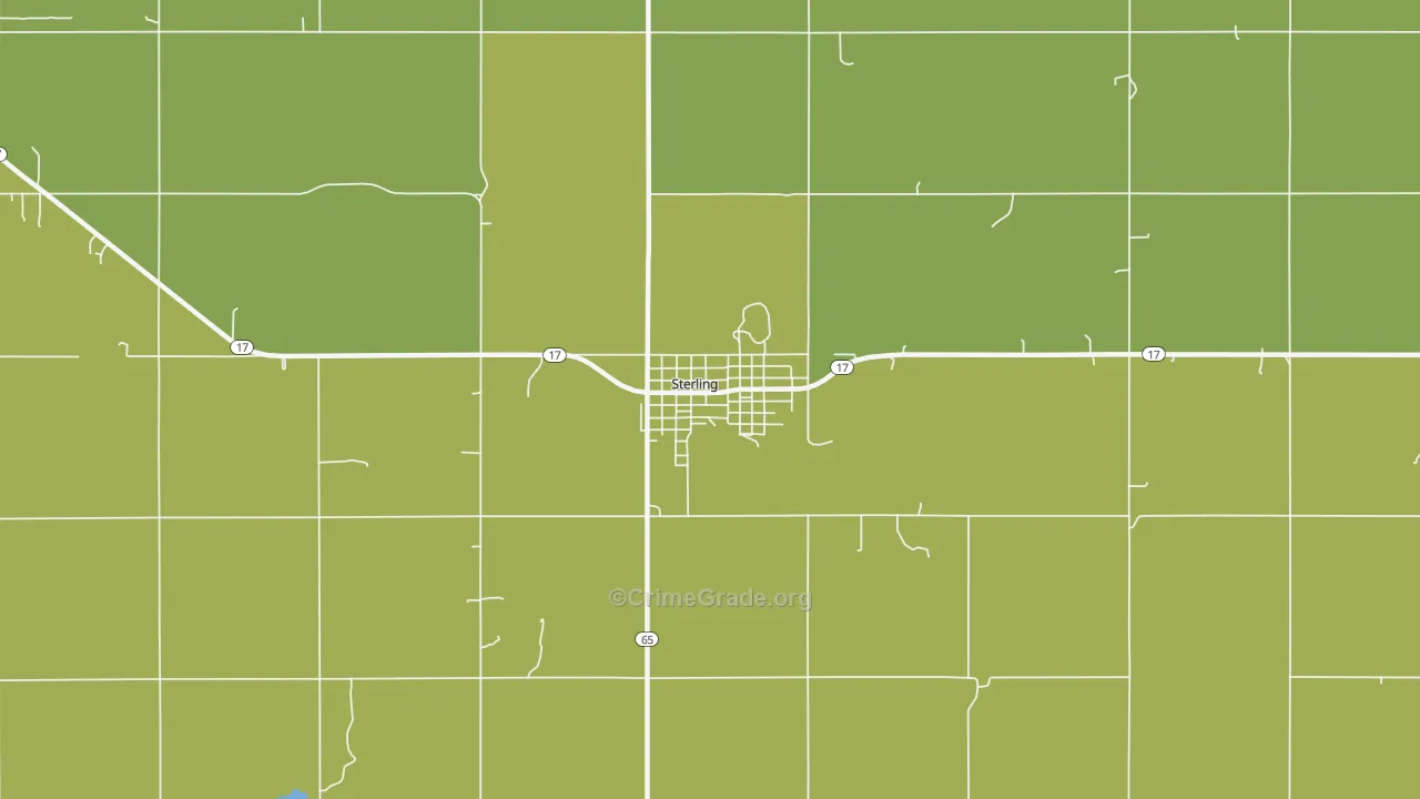 73567, OK Map of Drug-Related Crime Rates