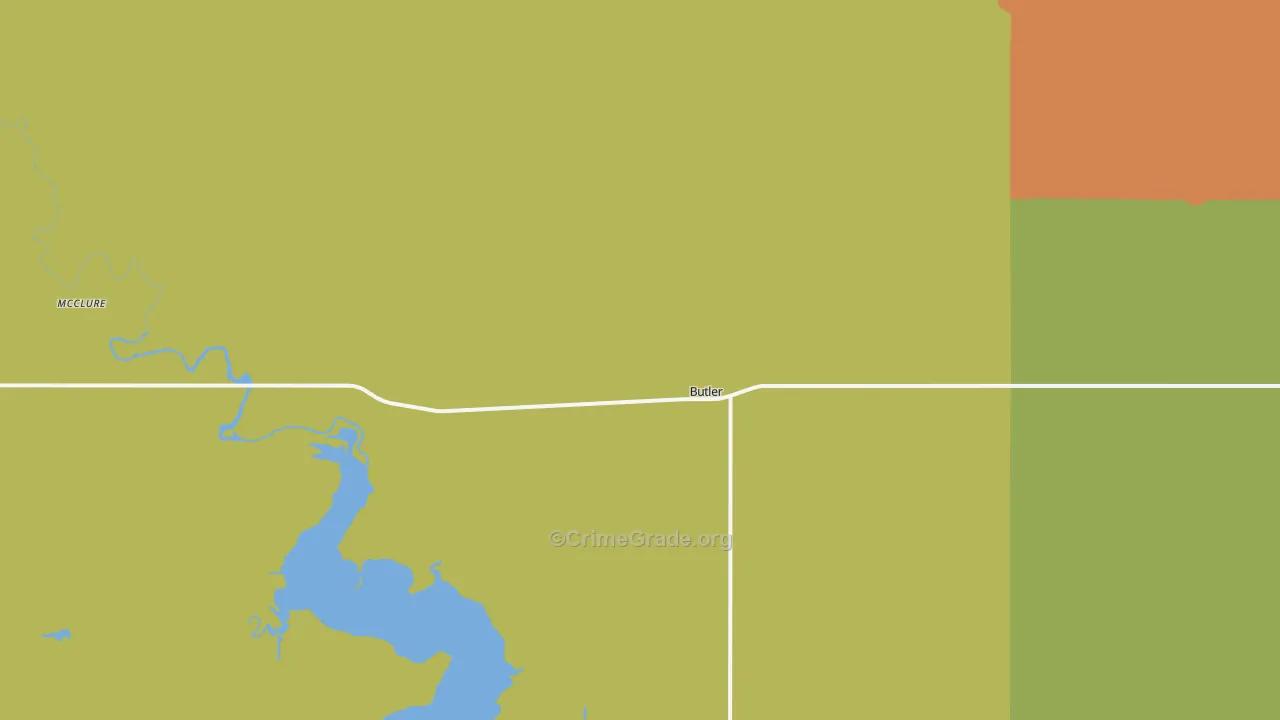 73625, OK Map of Drug-Related Crime Rates