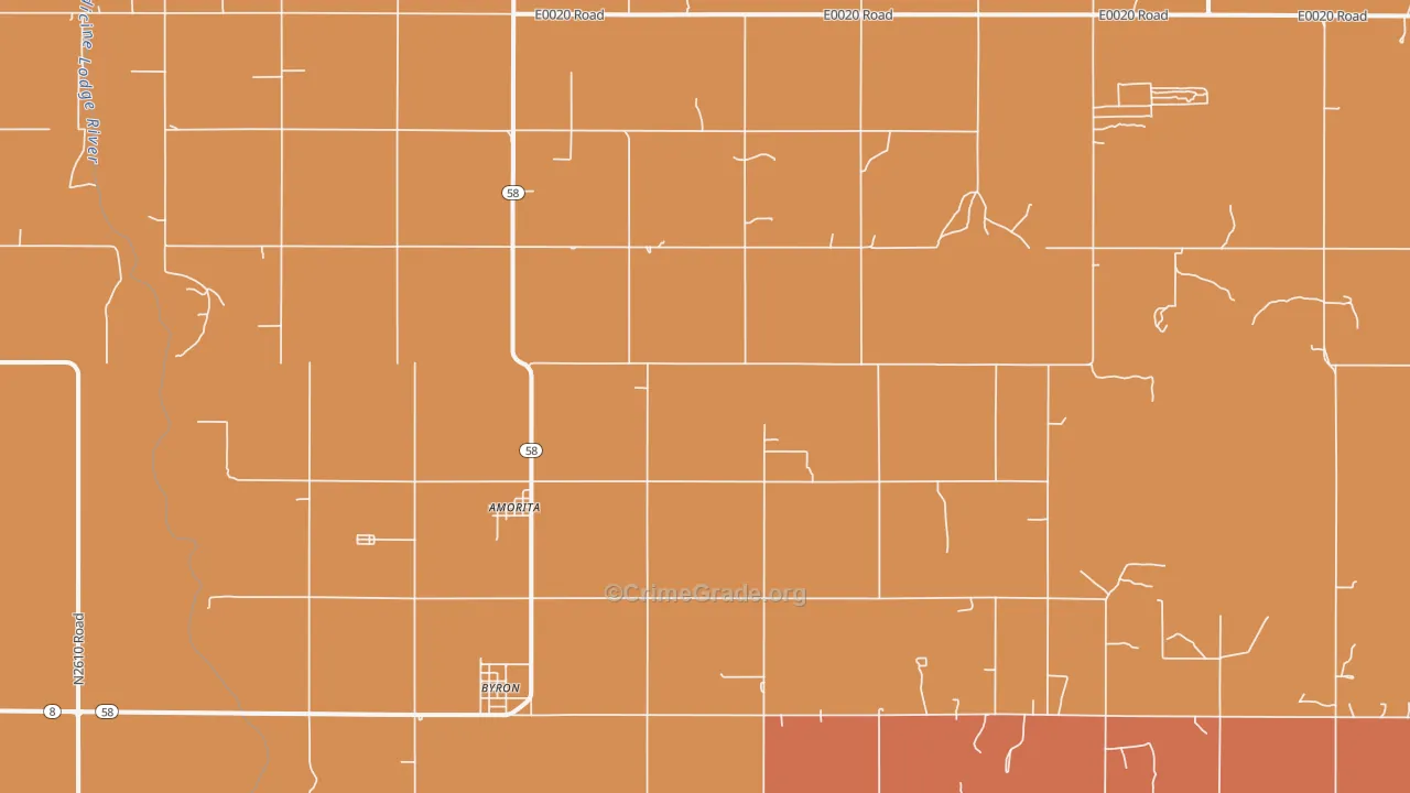 73719, OK Map of Drug-Related Crime Rates