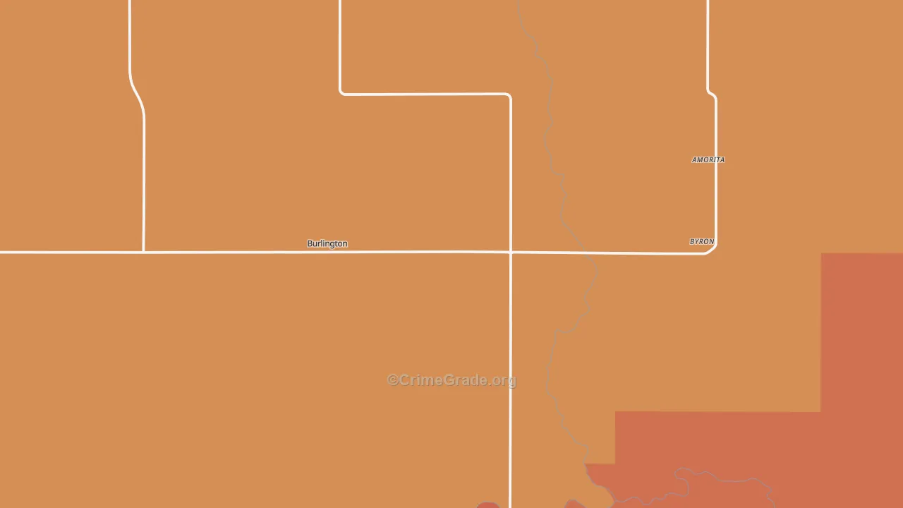 73722, OK Map of Drug-Related Crime Rates