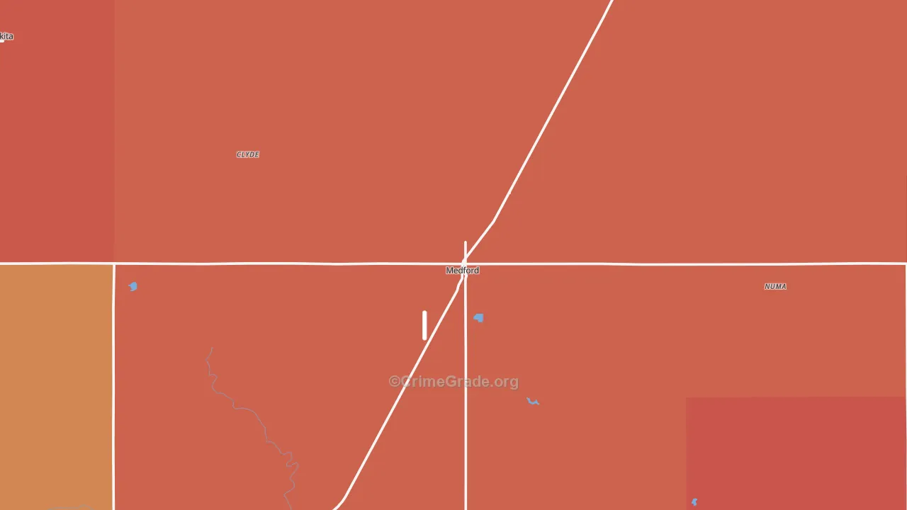 73759, OK Map of Drug-Related Crime Rates