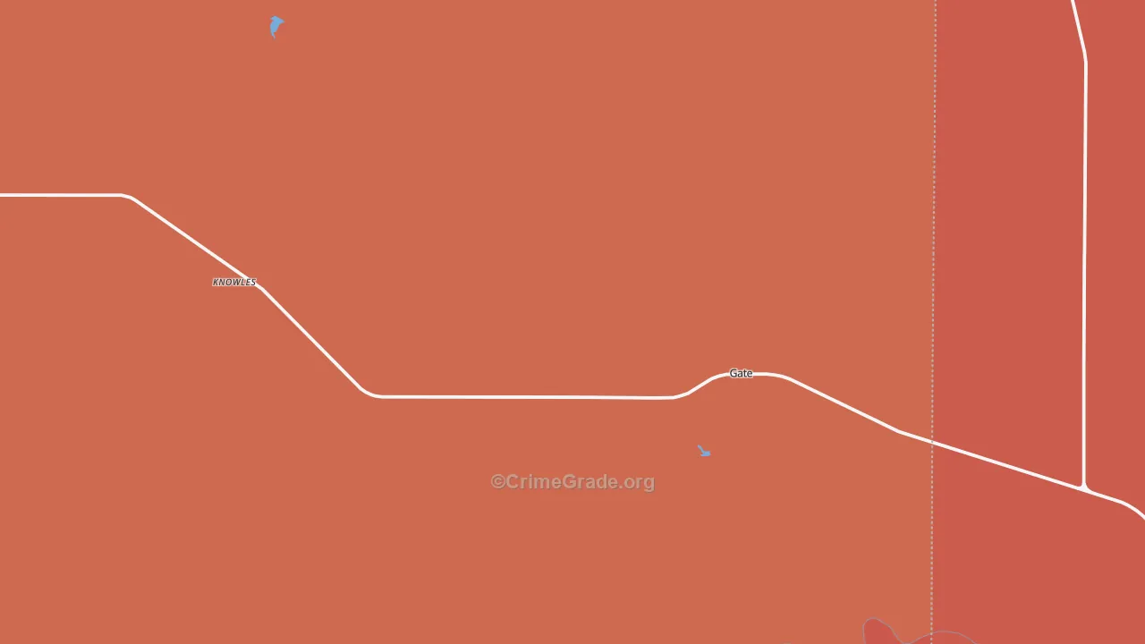 73844, OK Map of Drug-Related Crime Rates