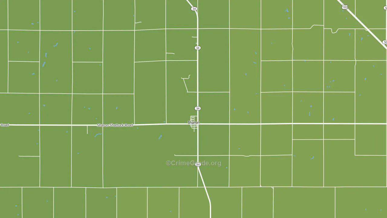 73857, OK Map of Drug-Related Crime Rates