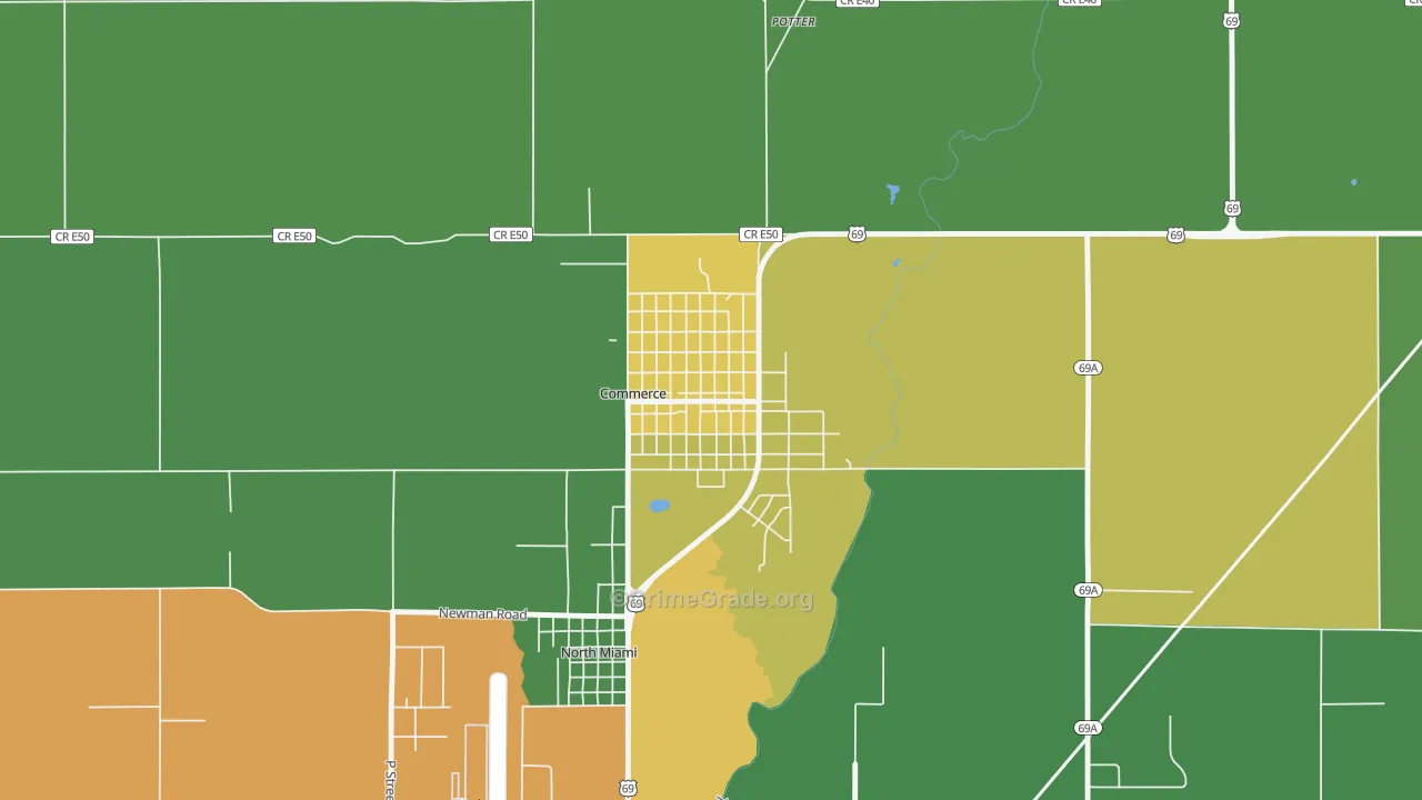 74339, OK Map of Drug-Related Crime Rates