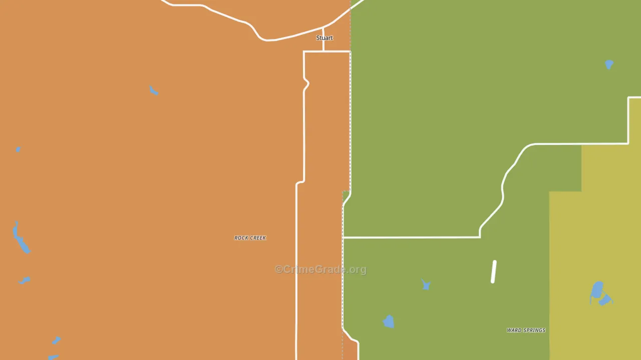 74570, OK Map of Drug-Related Crime Rates