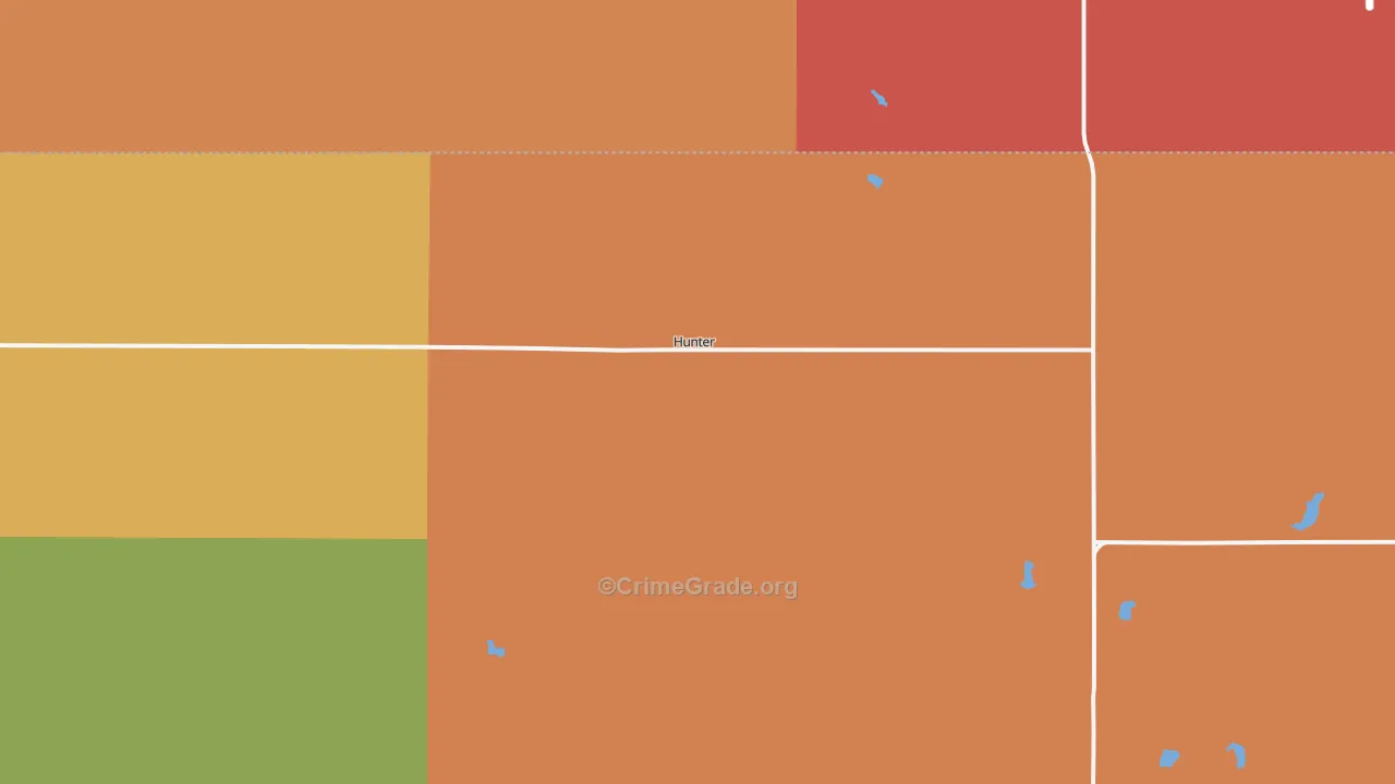 74640, OK Map of Drug-Related Crime Rates