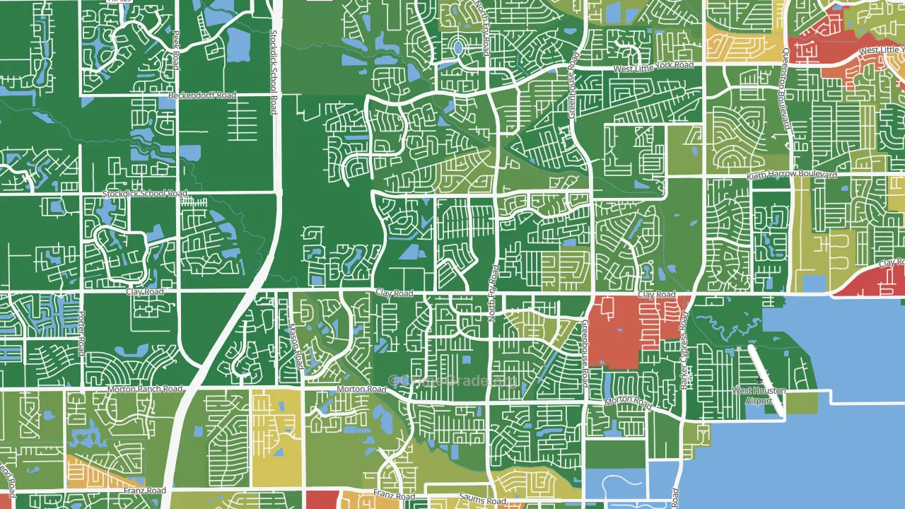 77449, TX Map of Drug-Related Crime Rates