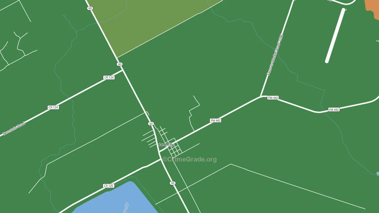 77453, TX Map of Drug-Related Crime Rates