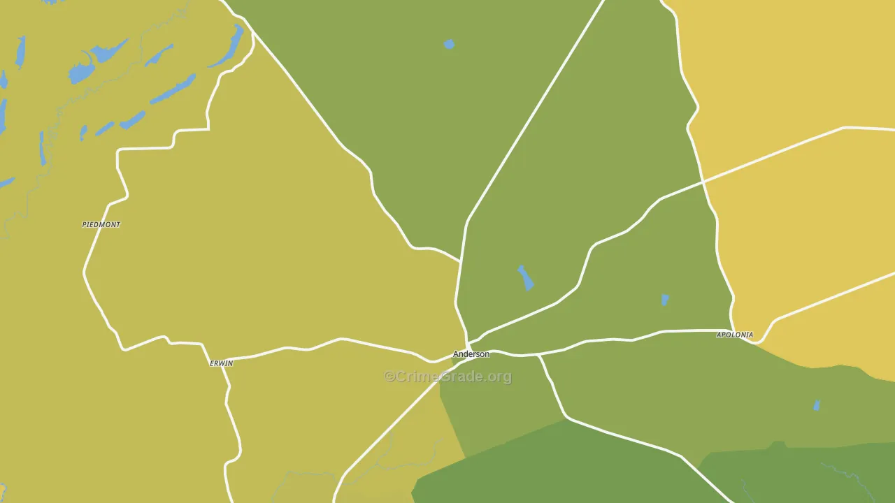 77830, TX Map of Drug-Related Crime Rates
