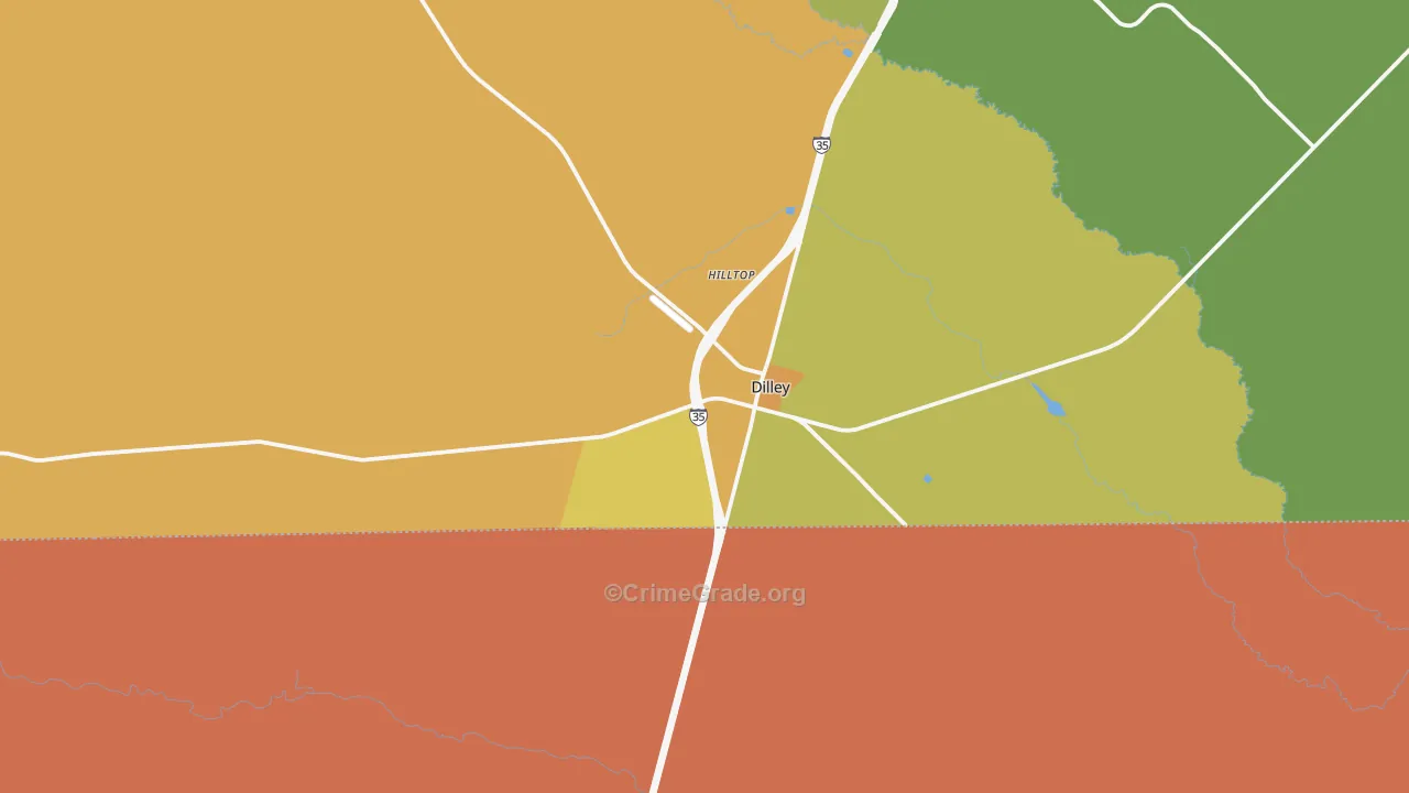 78017, TX Map of Drug-Related Crime Rates