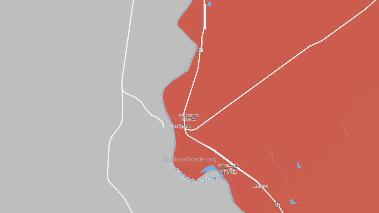 78067, TX Map of Drug-Related Crime Rates