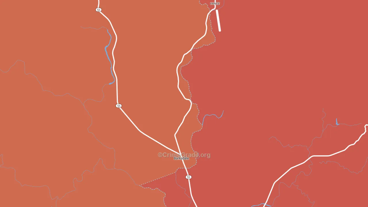 78828, TX Map of Drug-Related Crime Rates