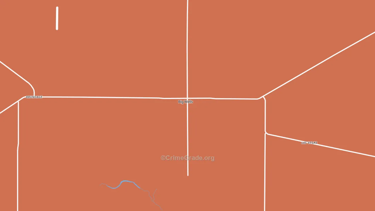 78830, TX Map of Drug-Related Crime Rates
