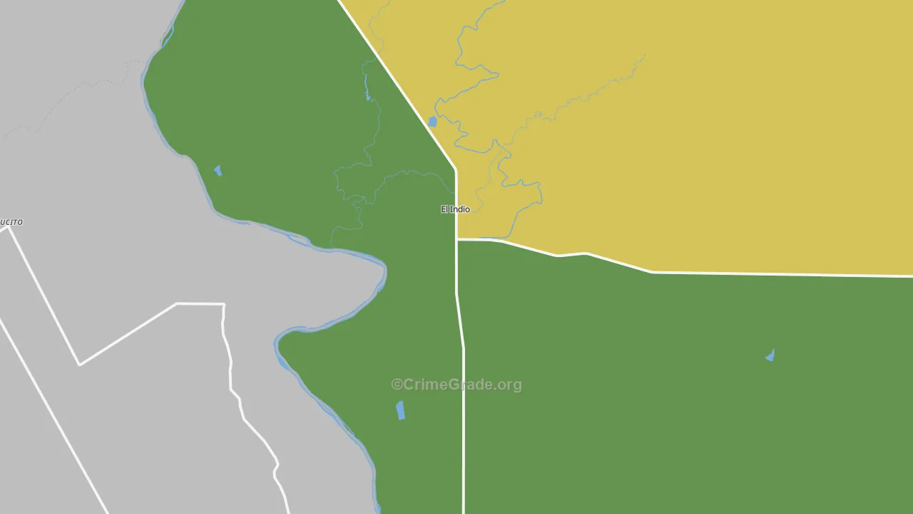 78860, TX Map of Drug-Related Crime Rates