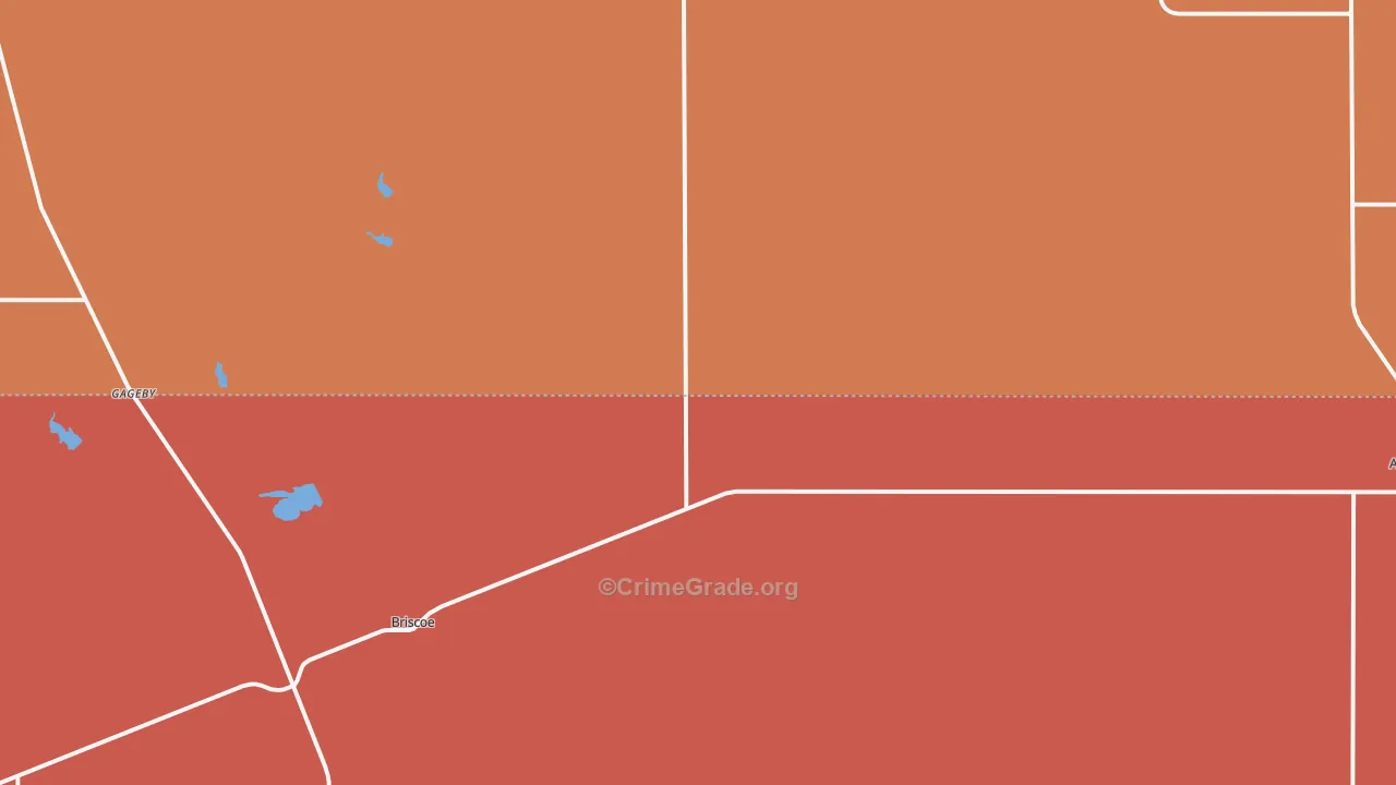 79011, TX Map of Drug-Related Crime Rates