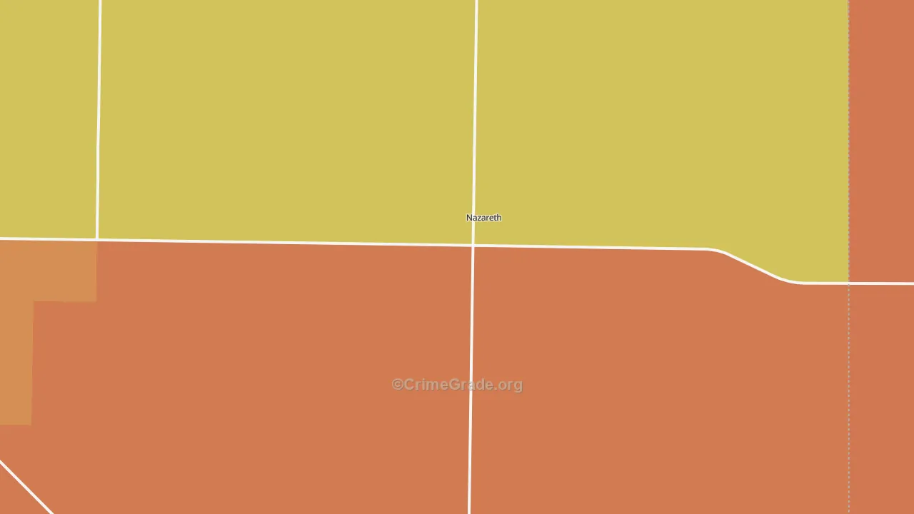 79063, TX Map of Drug-Related Crime Rates