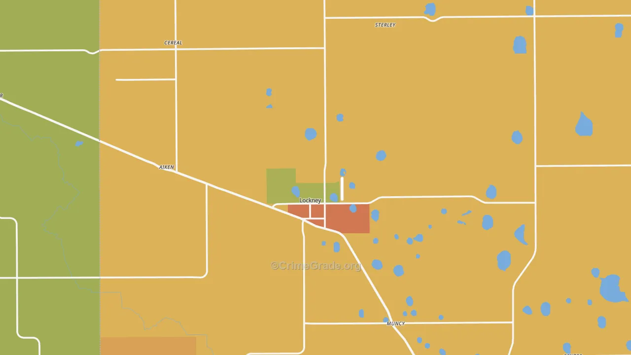 79241, TX Map of Drug-Related Crime Rates