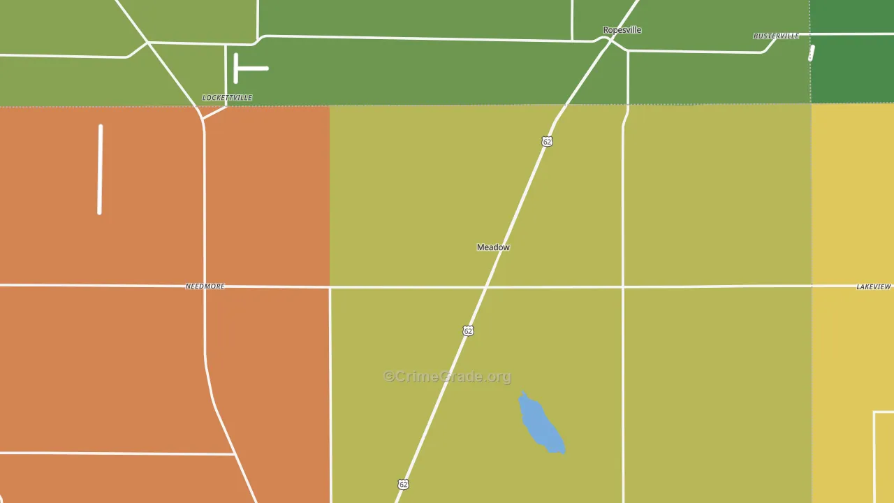 79345, TX Map of Drug-Related Crime Rates