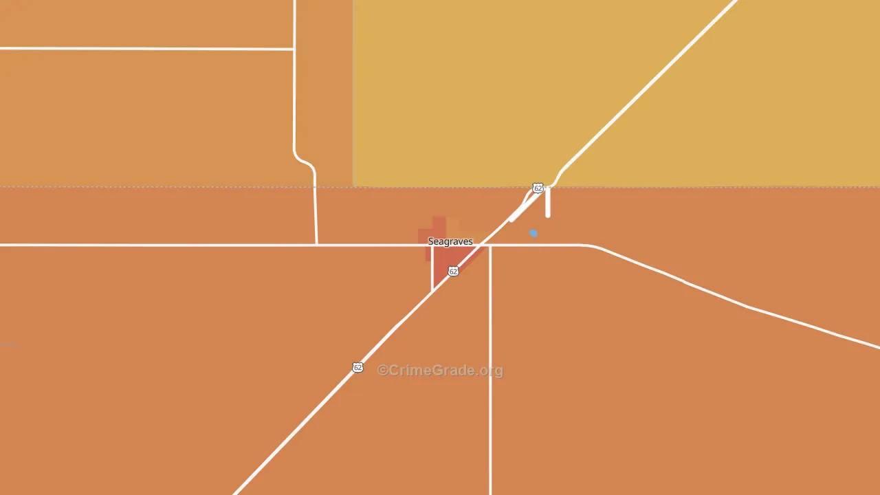 79359, TX Map of Drug-Related Crime Rates