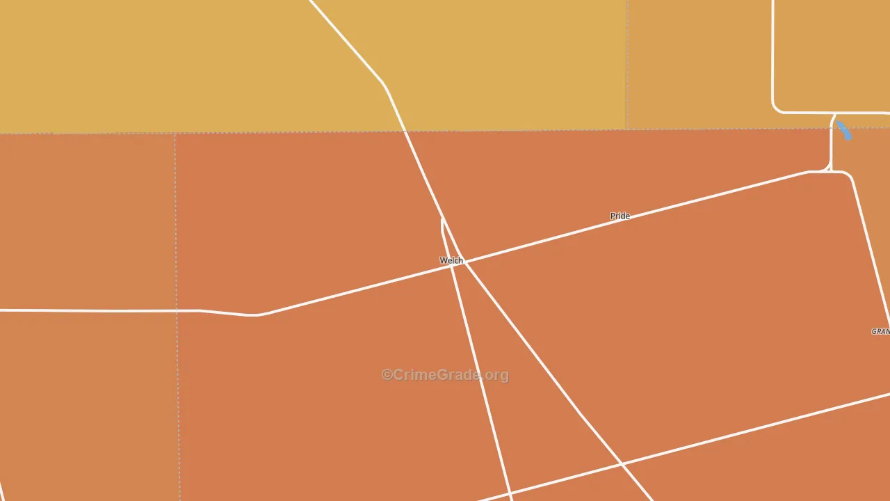 79377, TX Map of Drug-Related Crime Rates
